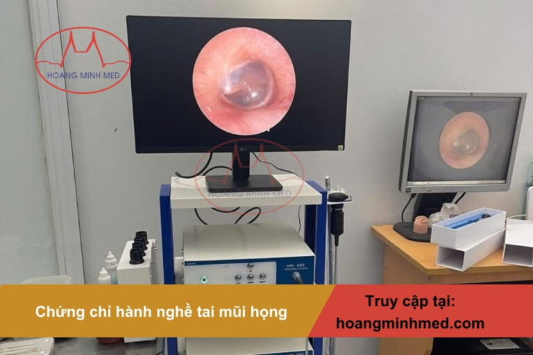 Chứng chỉ hành nghề tai mũi họng