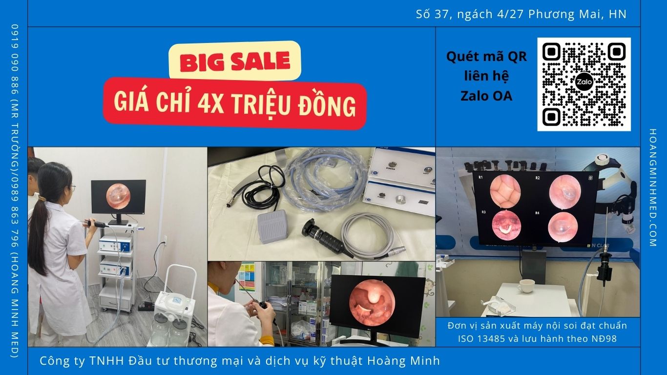 Thiết bị nội soi tai mũi họng