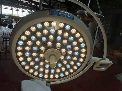 Đèn Mổ Treo Trần Cường Độ Sáng 160000 Lux 80 Bóng LED Chóa Đèn 700mm Suxin
