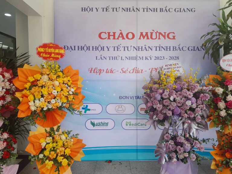 ĐẠI HỘI Y TẾ TƯ NHÂN TỈNH BẮC GIANG LẦN THỨ I, NHIỆM KỲ 2023 - 2028