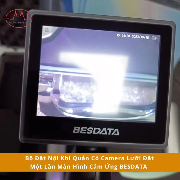 Bộ Đặt Nội Khí Quản Có Camera Lưỡi Đặt Một Lần Màn Hình Cảm Ứng