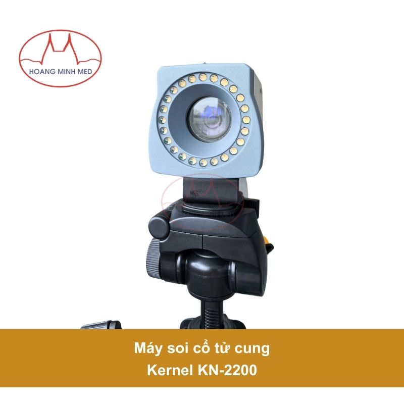 Hệ thống đèn LED tiết kiệm điện của máy soi cổ tử cung Kernel KN-2200.