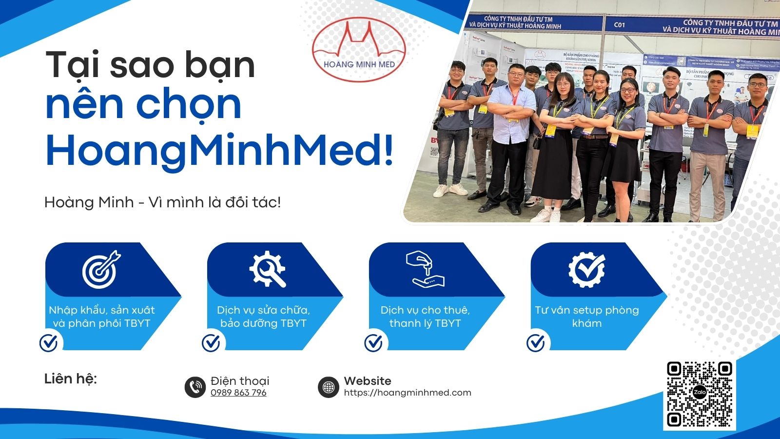Tại sao lại chọn Hoang Minh Med?