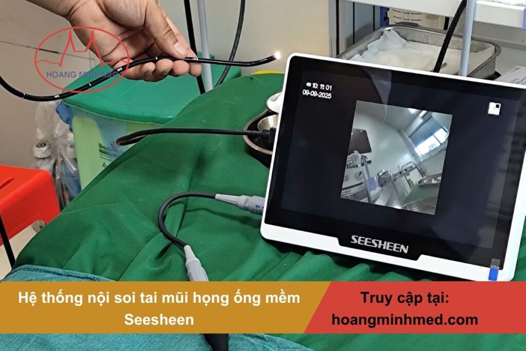 Hệ thống nội soi tai mũi họng ống mềm Seesheen