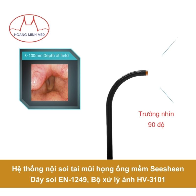 Thiết kế dây soi ENT ống mềm SeeSheen linh hoạt & nhỏ gọn