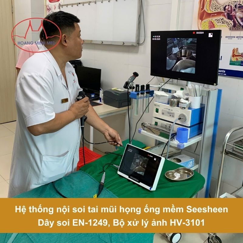 Hệ thống nội soi tai mũi họng ống mềm Seesheen