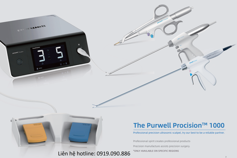 Dao Mổ Siêu Âm Purwell Procision 1000